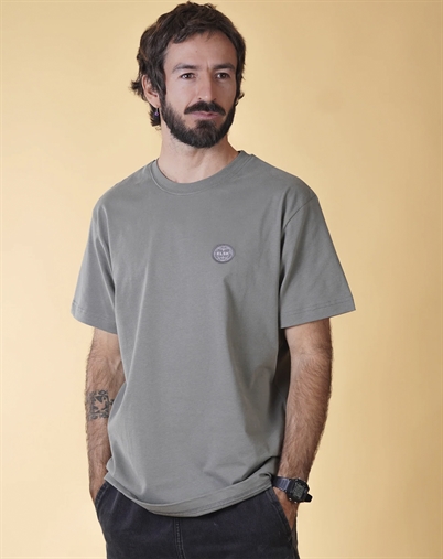 Elsk - Globe Brushed T-shirt - Castor Gray